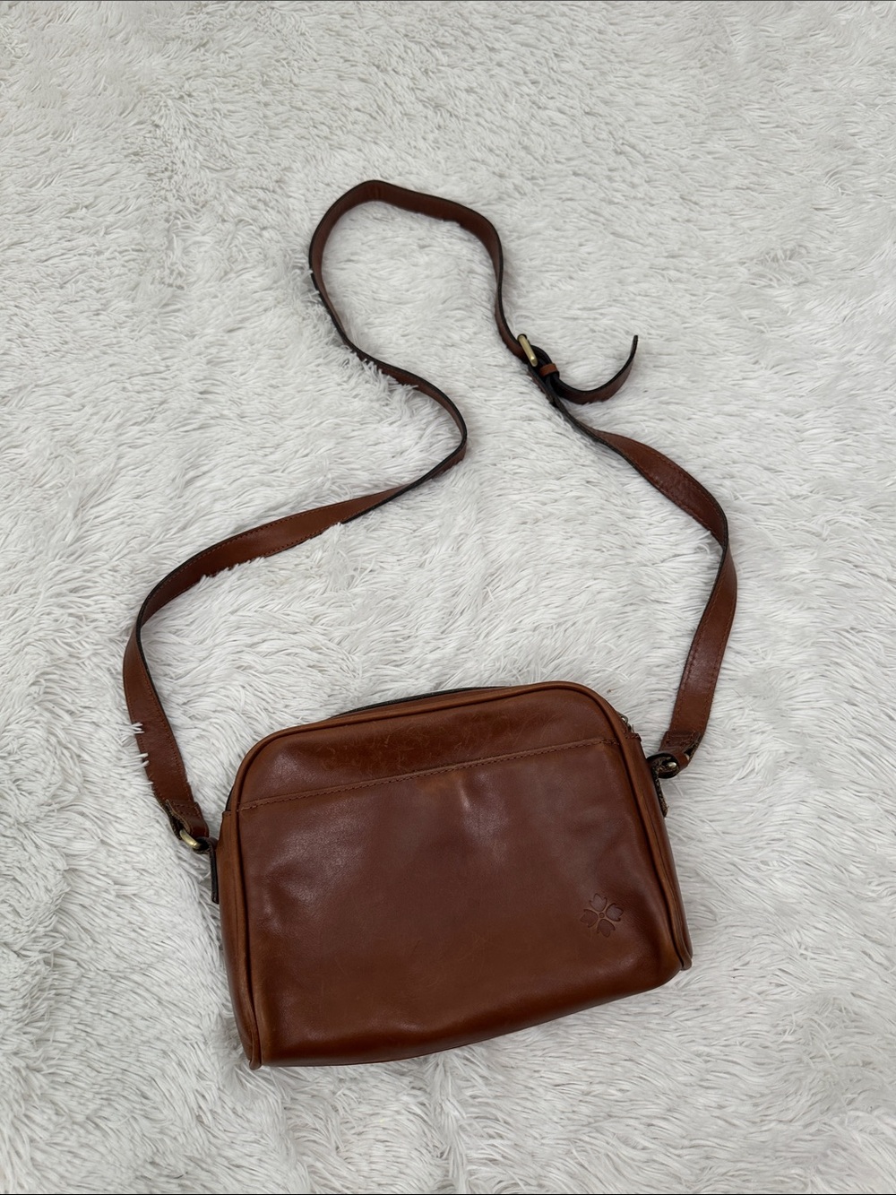 🍏 Patricia Nash Leather Crossbody Bag